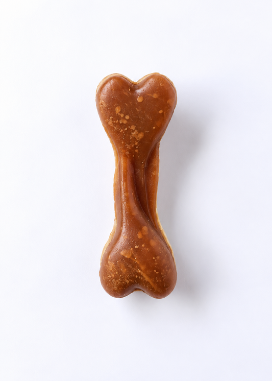 Small Peanut Butter Bone - Veggie Dog Chew