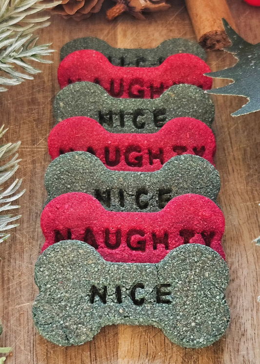 Naughty or Nice Bones - Dog Treats (60g)
