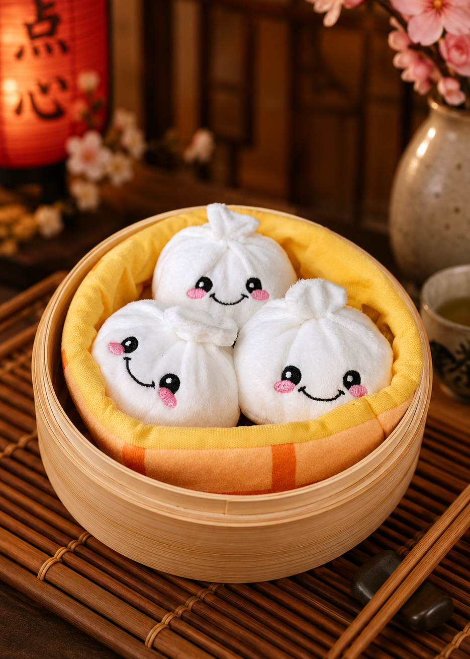 Dumplings - 4-Piece Enrichment/Snuffle Toy