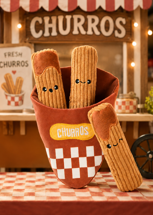 Churros - 4-Piece Enrichment/Interactive Toy