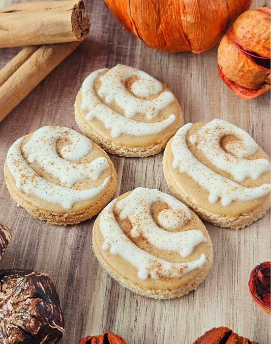 Cinnamon Buns - Bite-Sized Dog Biscuits (x5)