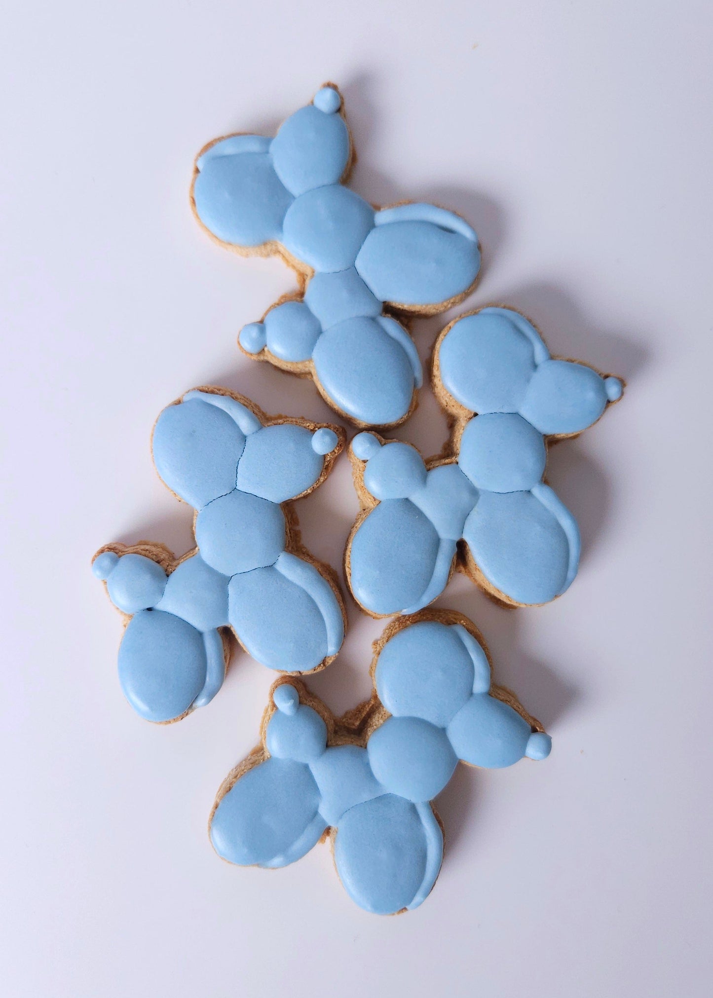 Pup Balloons - Iced Dog Biscuits (x4)
