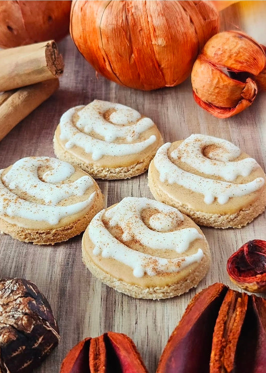 Cinnamon Buns - Bite-Sized Dog Biscuits (x5)