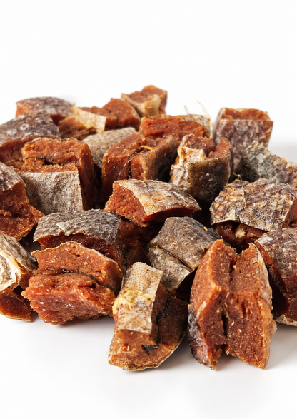 Small Salmon Skin Cubes (50g)