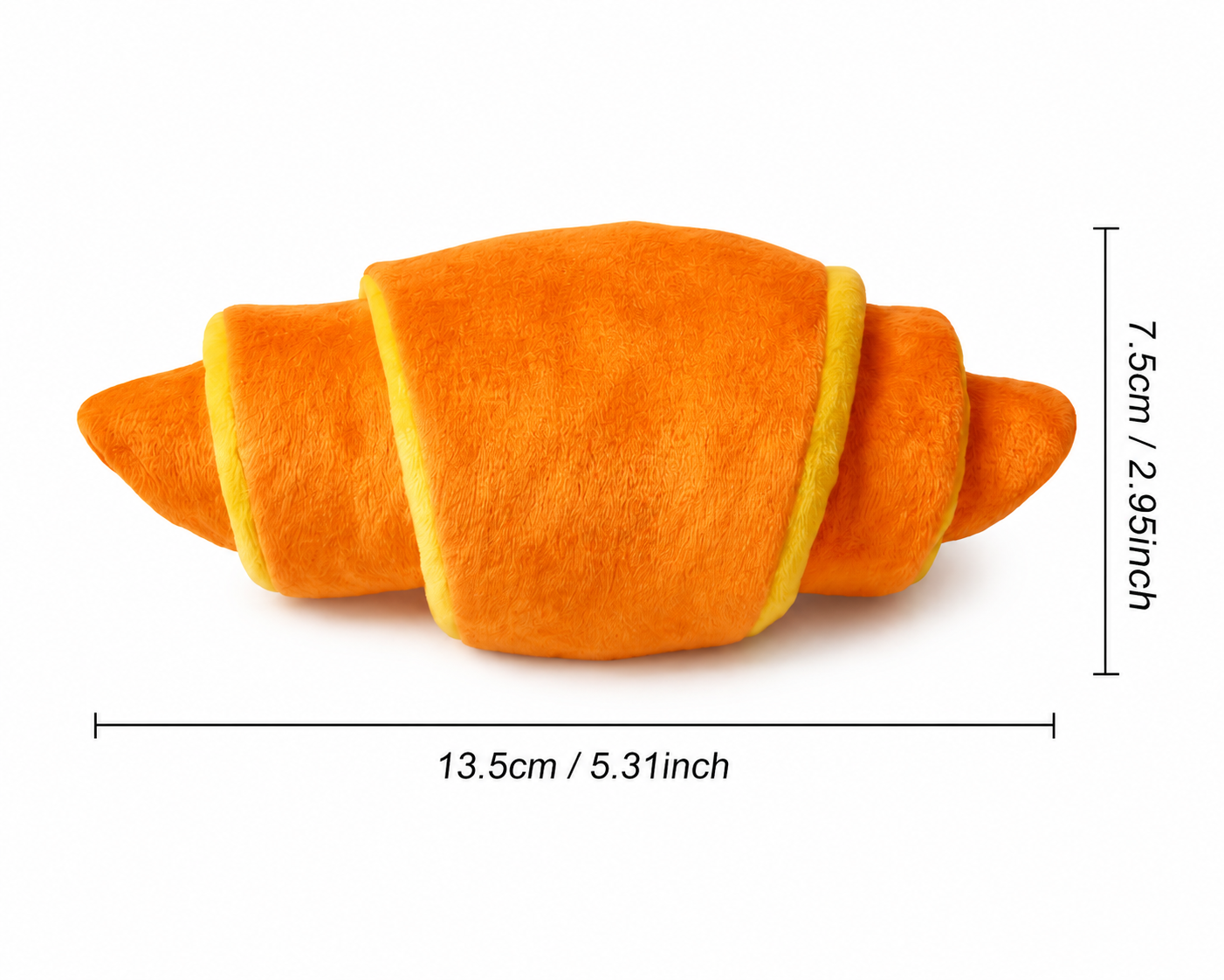 Croissant - Enrichment/Snuffle Toy
