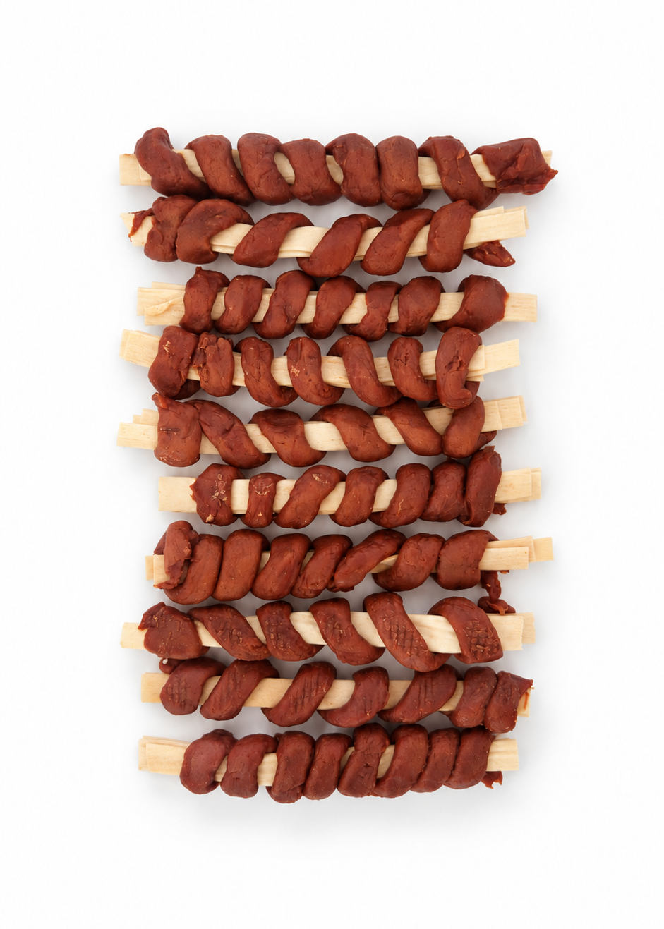 Cod Strips Wrapped in Duck Swirls