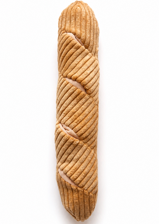 Medium Baguette - Squeaky Enrichment/Snuffle Toy