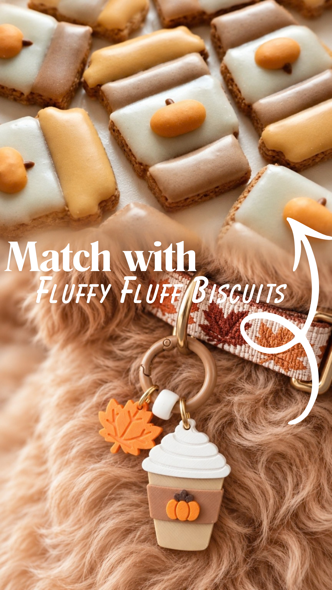 Pupkin Spiced Latte Charm - Made By Fluffy Fluff Charmery