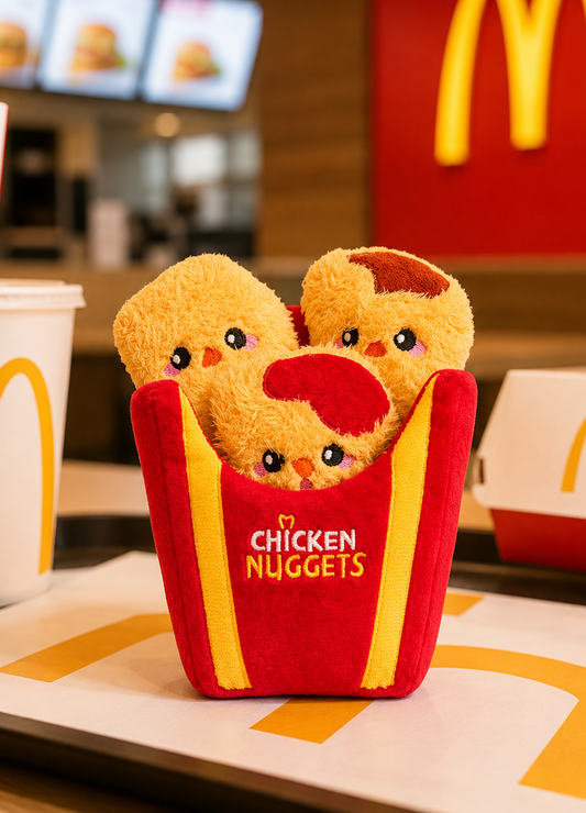 Chicken Nuggets - 4-Piece Enrichment/Snuffle Toy