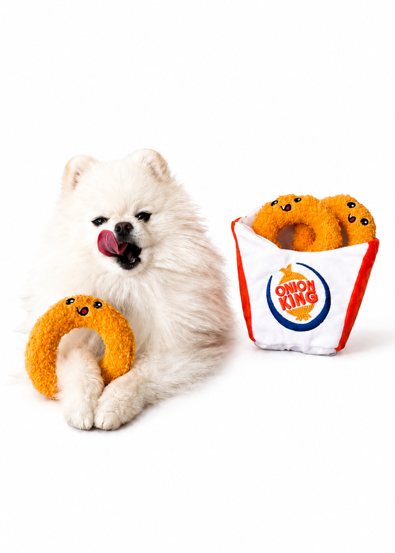 Onion Ring - 4-Piece Enrichment/Snuffle Toy