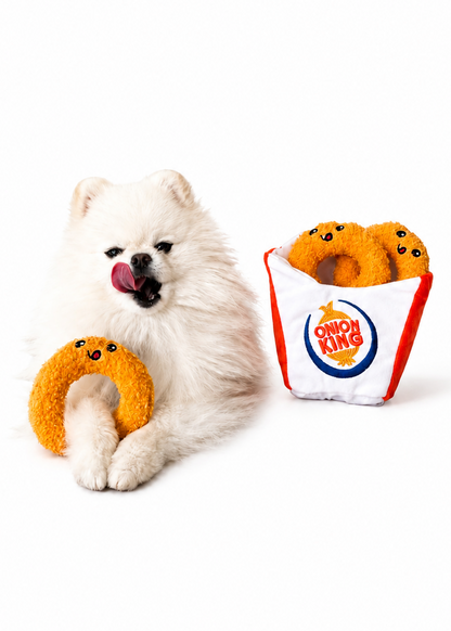 Onion Ring - 4-Piece Enrichment/Snuffle Toy