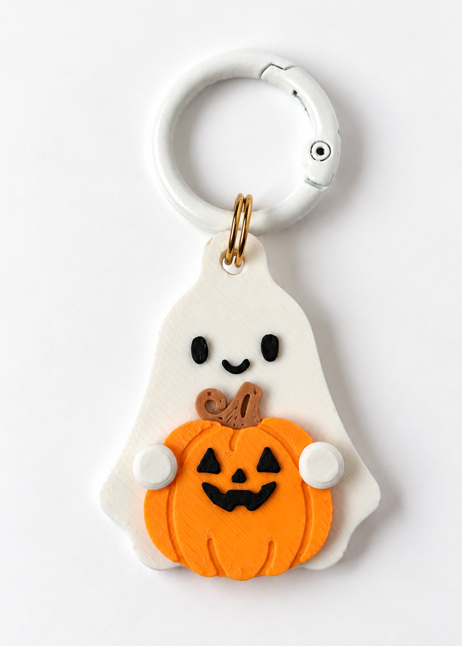 Halloween Ghost Charm - Made By Fluffy Fluff Charmery