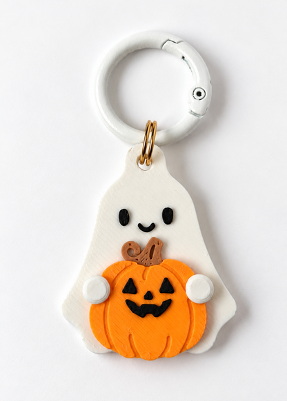 Halloween Ghost Charm - Made By Fluffy Fluff Charmery