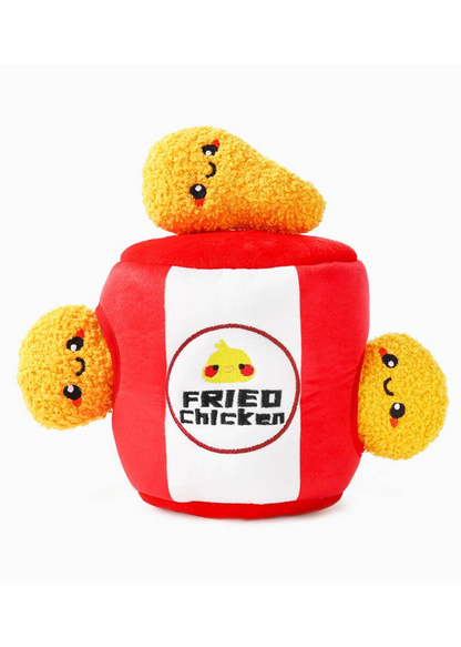 Fried Chicken Bucket - 4-Piece Enrichment/Snuffle Toy