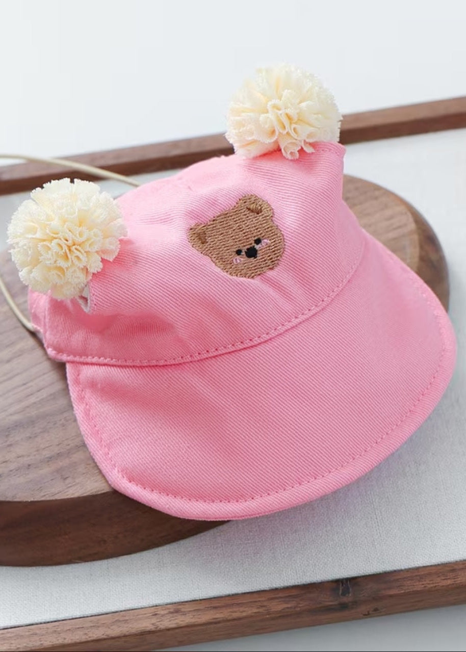 Teddy Bear - Dog Cap (Size S or M)