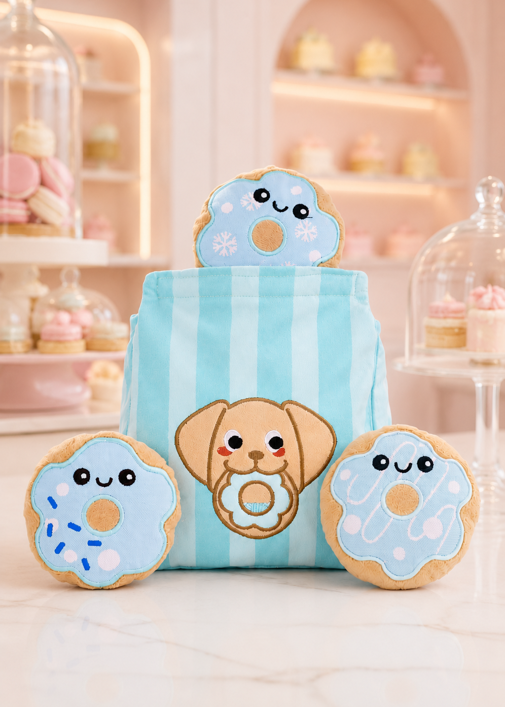 Donuts - 4-Piece Enrichment/Snuffle Toy