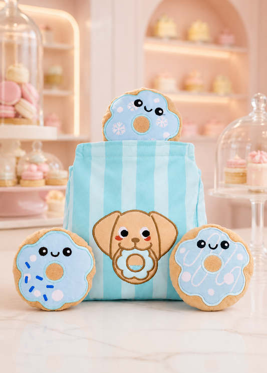 Donuts - 4-Piece Enrichment/Snuffle Toy