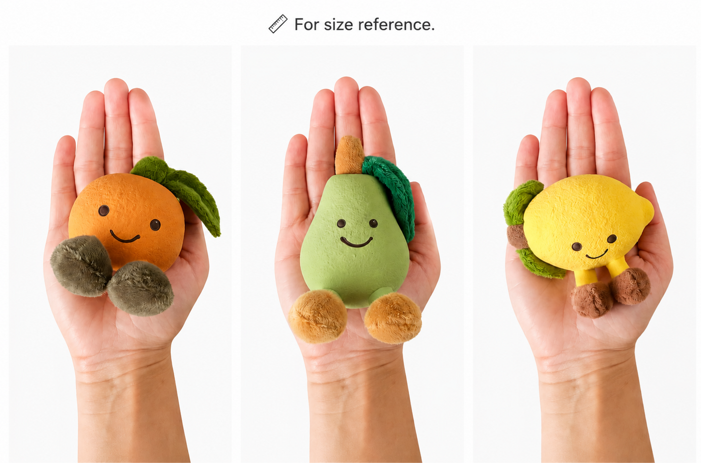 Smiley Fruits - Squeaky Latex Chew Dog Toy