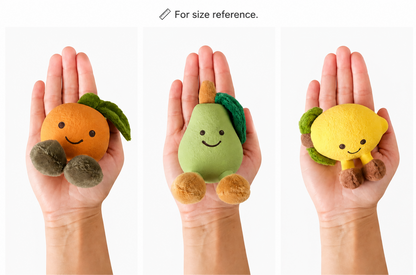 Smiley Fruits - Squeaky Latex Chew Dog Toy