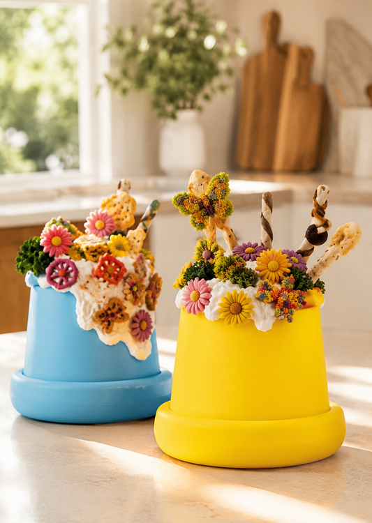 2 in 1 Enrichment Pot / Lick Bowl