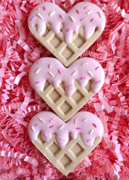 Valentine's Woofle (1 Biscuit)