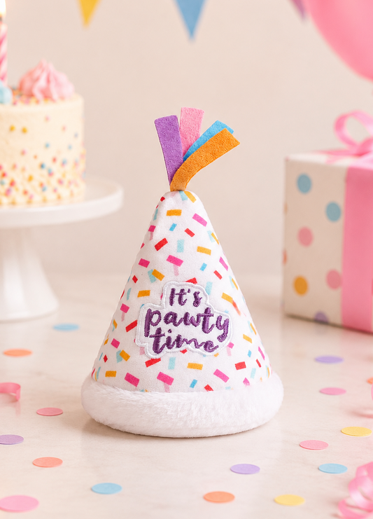 Pawty Hat - Plush Dog Toy