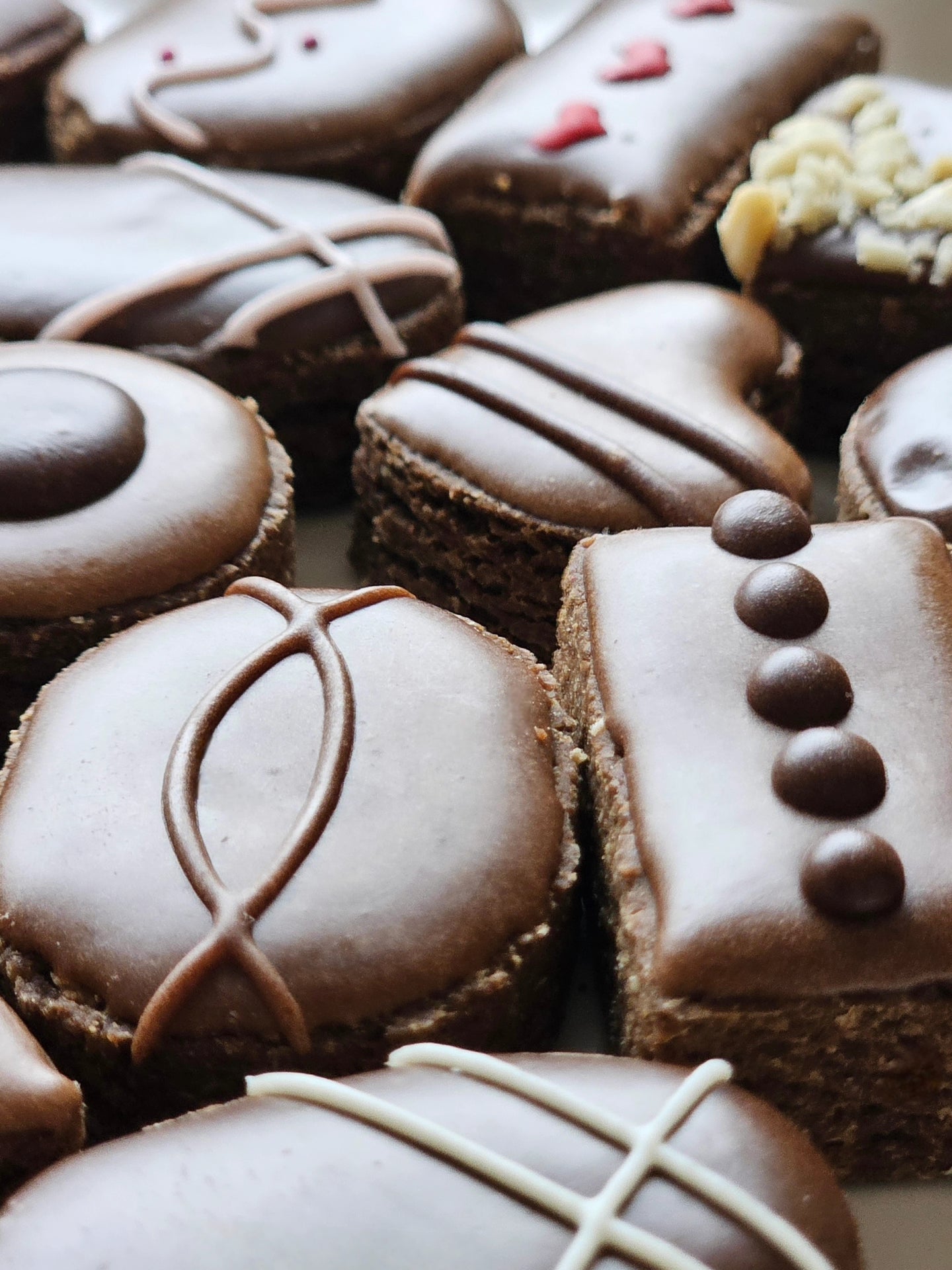 Pup Chocolates - Biscuit Set (8 Biscuits In A Metal Tin)