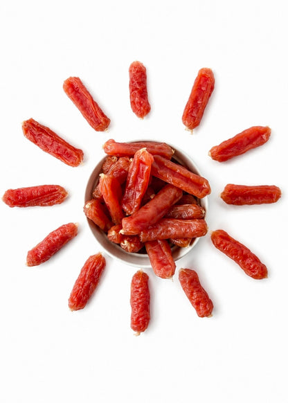 Soft Rabbit Sausages