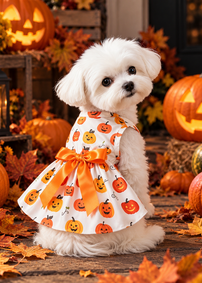 Trick Or Treat Pumpkin Dress - Size S