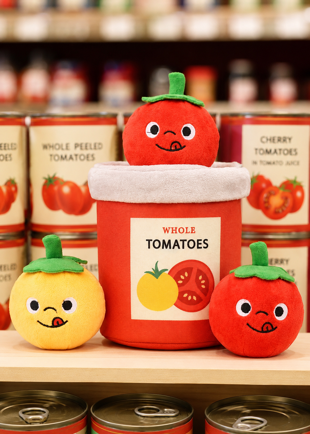Tomato Can - 4-Piece Enrichment/Snuffle Toy